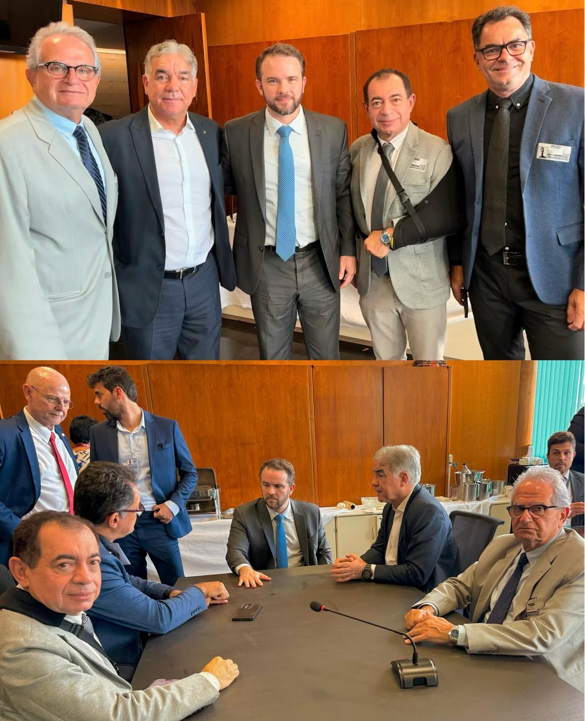 Imagem Reunião em defesa do comércio físico
